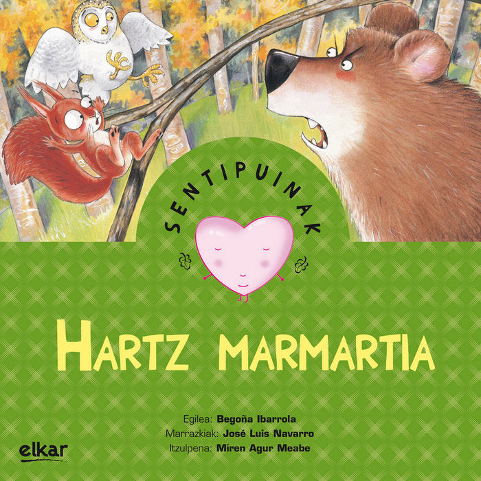 Hartz marmartia, de Ibarrola López de Davadillo, Begoña | portada del libro
