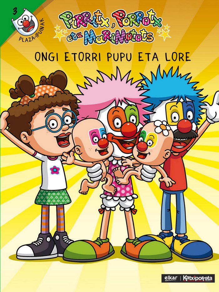 Ongi etorri Pupu eta Lore, de Alberdi Estibaritz, Uxue | portada del libro
