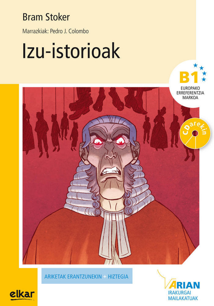 Izu-Istorioak (+CD audioa), de Stoker, Bram | portada del libro