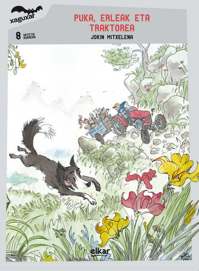 Puka, erleak eta traktorea, de Mitxelena Eritze, Jokin | portada del libro