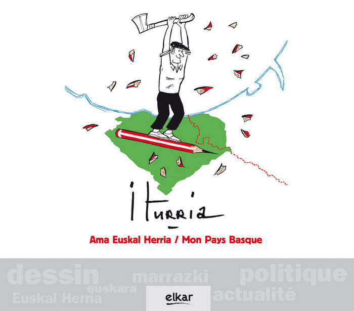 Iturria.Ama Euskal Herria / Mon Pays Basque, de Iturria, Michel | portada del libro