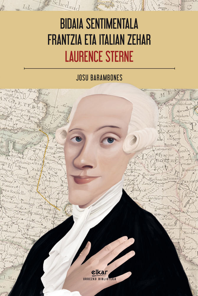 Bidaia sentimentala Frantzia eta Italian zehar, de Sterne, Laurence | portada del libro