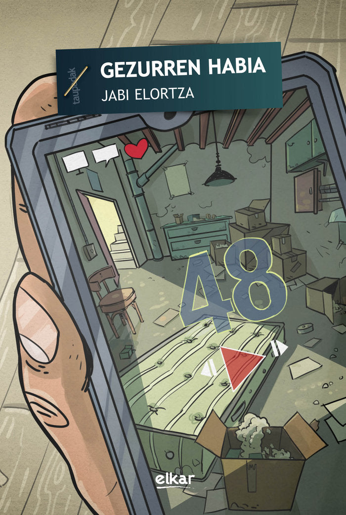 Gezurren habia, de Elortza Antia, Jabi | portada del libro