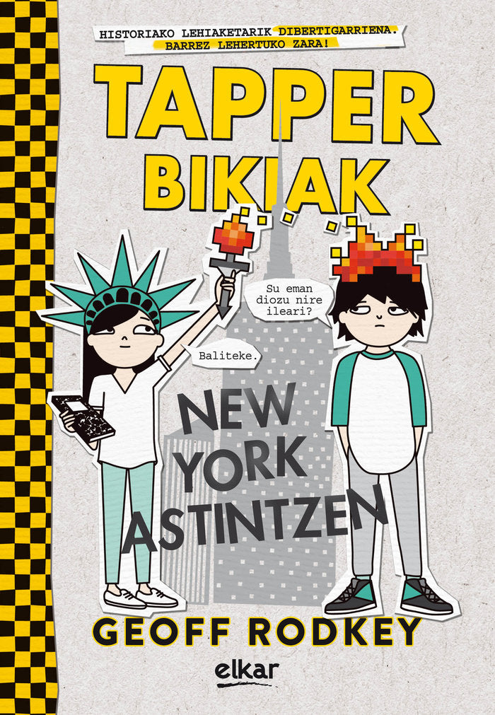 Tapper bikiak New York astintzen, de Rodkey, Geoff | portada del libro