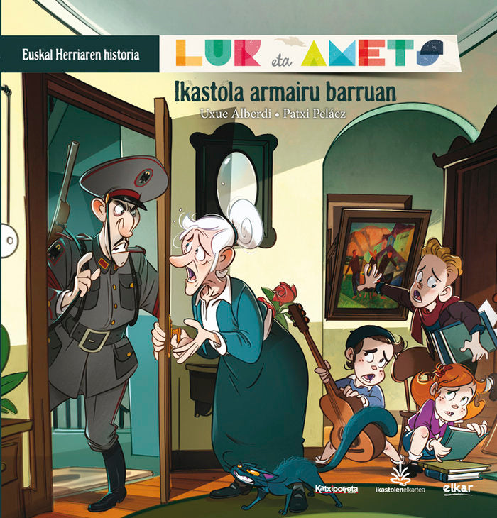 Ikastola armairu barruan, de Alberdi Estibaritz, Uxue | portada del libro