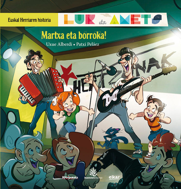 Martxa eta borroka!, de Alberdi Estibaritz, Uxue | portada del libro