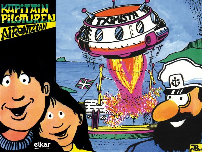 Kapitain piloturen airontzian, de Lantzari, Gexan | portada del libro