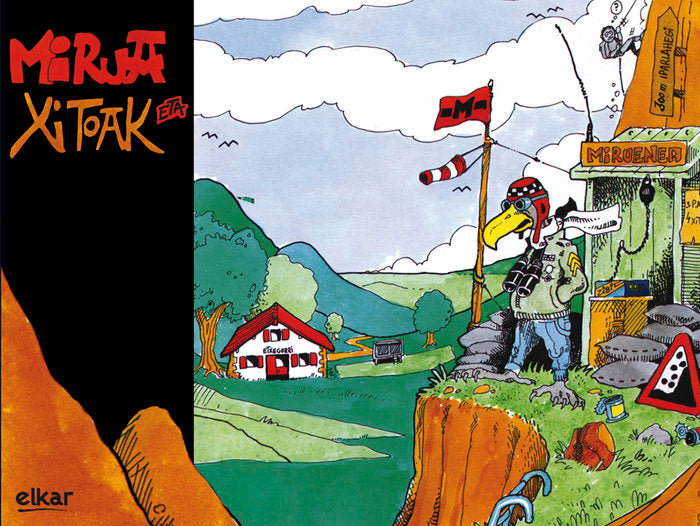 Mirua eta xitoak, de Lantzari, Gexan | portada del libro