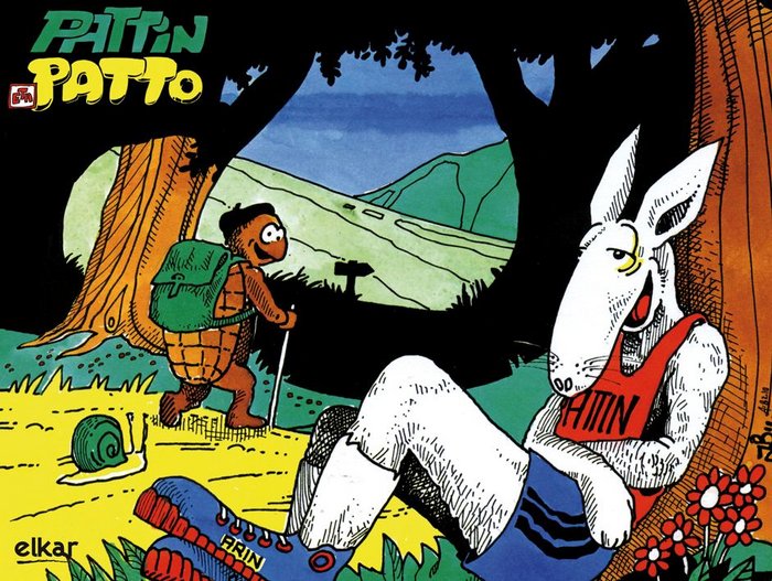 Pattin eta Patto, de Lantzari, Gexan | portada del libro