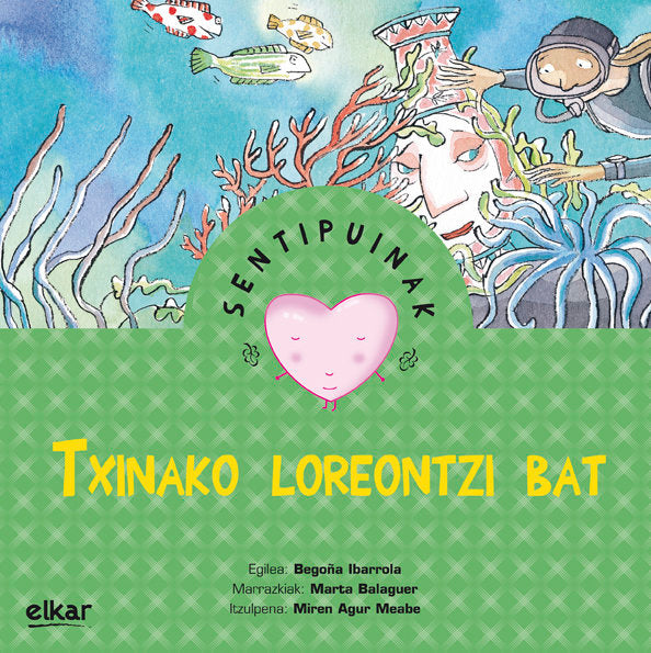 Txinako loreontzi bat, de Ibarrola Lopez de Davalillo, Begoña | portada del libro