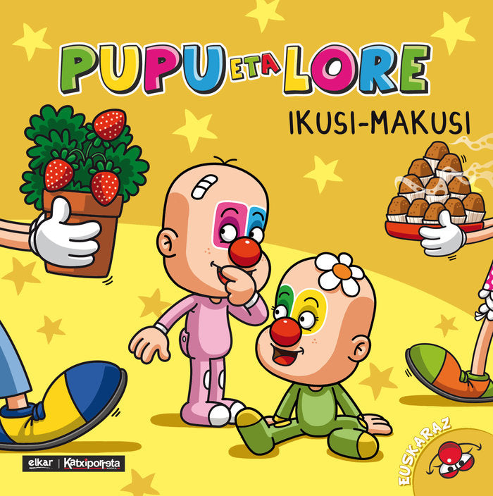 Pupu eta Lore ikusi-makusi, de Amuriza Plaza, Miren | portada del libro