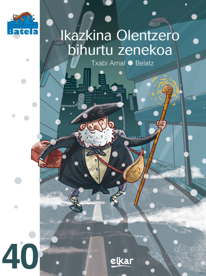 Ikazkina Olentzero bihurtu zenekoa, de Arnal Gil, Txabi | portada del libro