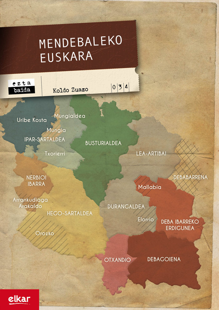 Mendebaldeko euskara, de Zuazo Zelaieta, Koldo | portada del libro