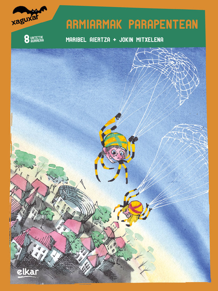 Armiarmak parapentean, de Aiertza Rementeria, Maribel | portada del libro