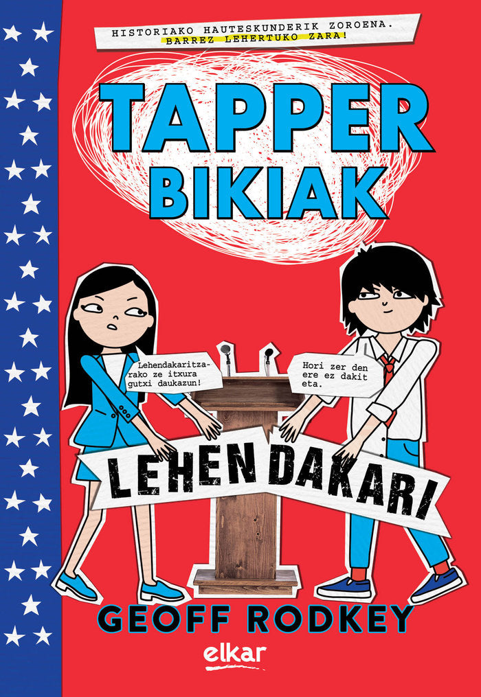 Tapper bikiak Lehendakari, de Rodkey, Geoff | portada del libro