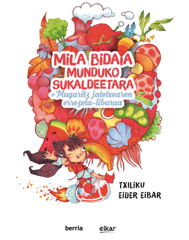 Mila bidaia munduko sukaldeetara, de Olaizola Lazkano, Jesus Mari | portada del libro