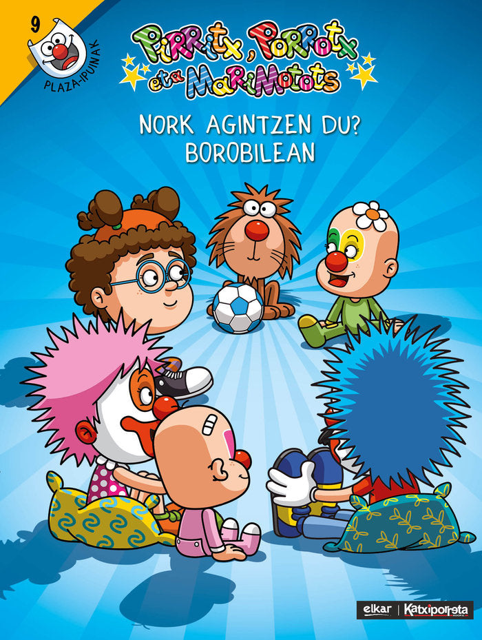 Nork agintzen du? borobilean, de Alberdi Estibaritz, Uxue | portada del libro