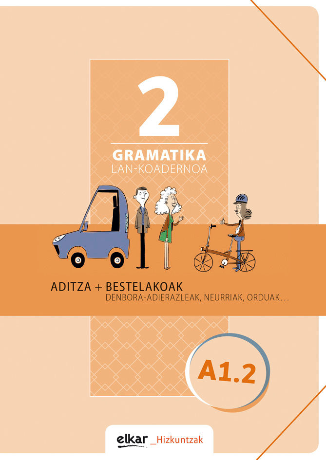 Gramatika. Lan-koadernoa 2 (A1-2), de Varios autores | portada del libro