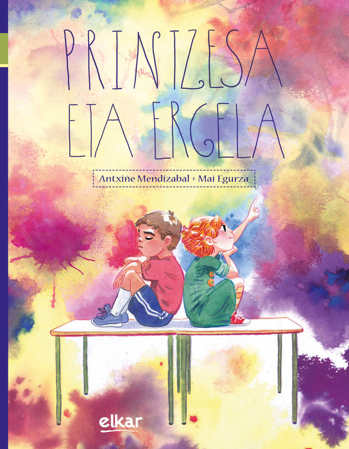 Printzesa eta ergela, de Mendizabal Aranburu, Antxiñe | portada del libro