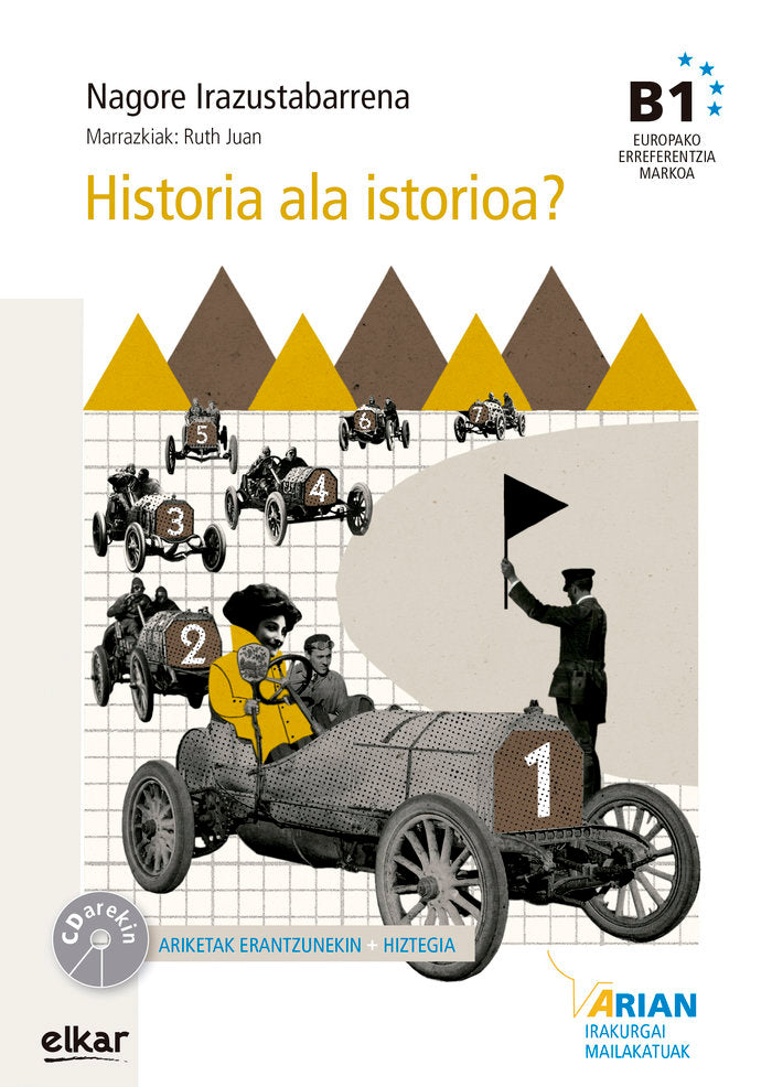 Historia ala istorioa? (+CD audioa) B1, de Irazustabarrena Uranga, Nagore | portada del libro