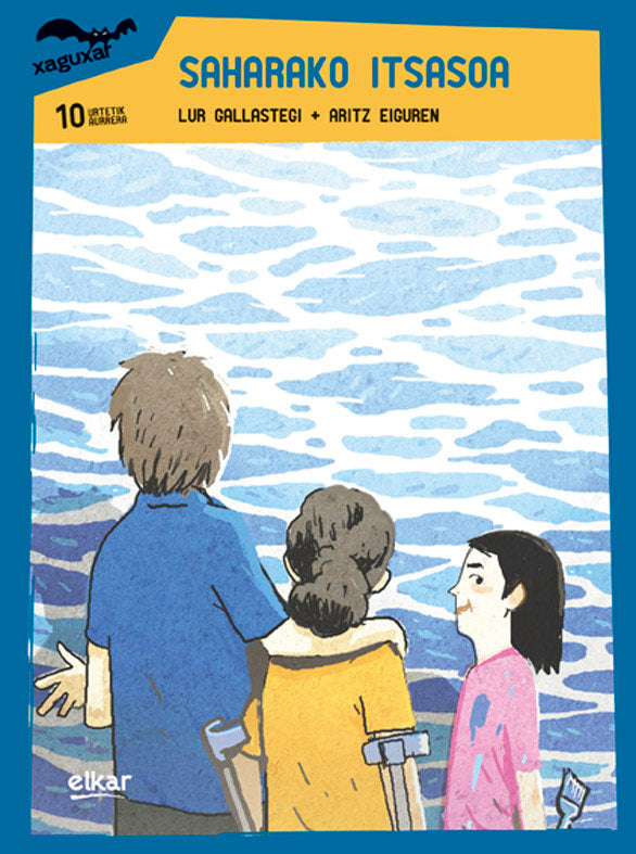 Saharako itsasoa, de Gallastegi Zendegi, Lur | portada del libro