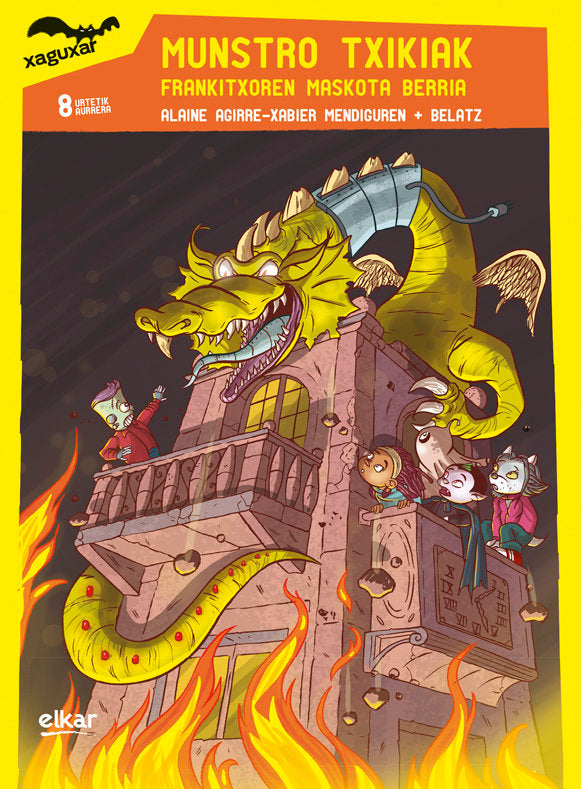 Munstro txikiak. Frankitxoren maskota berria, de Agirre Garmendia, Alaine | portada del libro