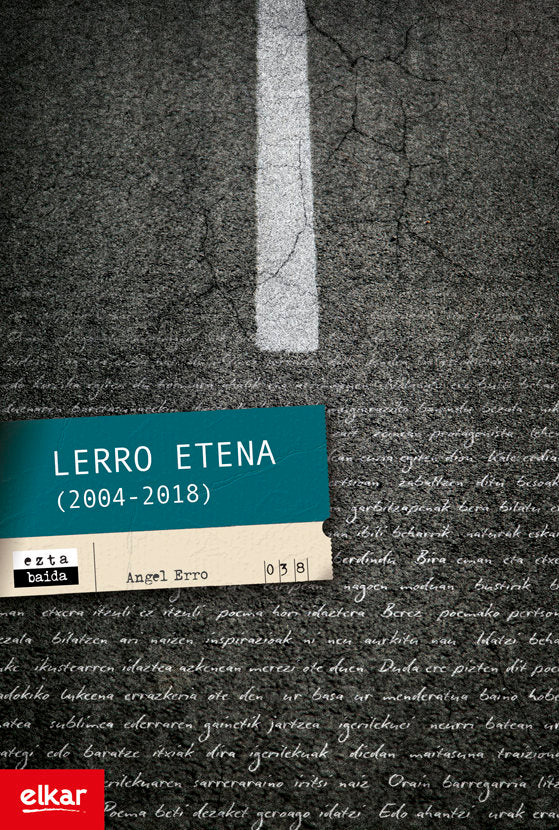 Lerro etena (2004-2018), de Erro Jimenez, Angel | portada del libro