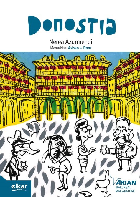 Donostia (+ CD audioa), de Azurmendi, Nerea | portada del libro