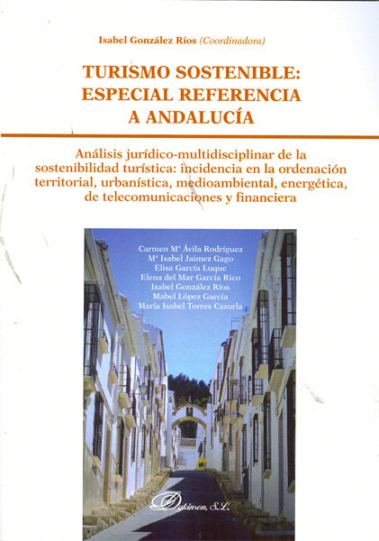 Turismo sostenible. Especial referencia a Andalucía, de Ávila Rodríguez [et al.], Carmen Mª | portada del libro