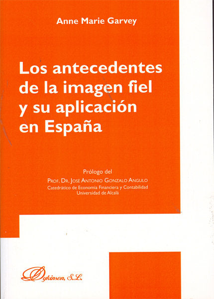 Los antecedentes de la imagen fiel y su aplicación en España, de Garvey (francesa), Anne Marie | portada del libro