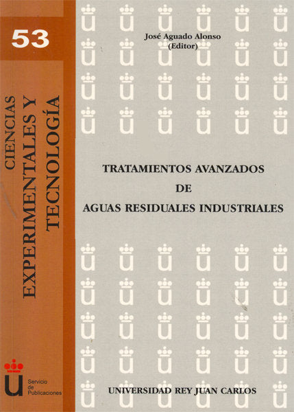 Tratamientos avanzados de aguas residuales industriales, de Aguado Alonso [et al.], José | portada del libro