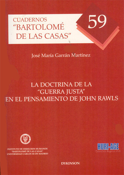 La doctrina de la "guerra justa" en el pensamiento de John Rawls, de Garrán Martínez, José María | portada del libro