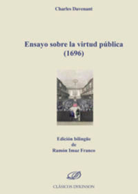 Ensayo sobre la virtud pública 1696, de Davenant (inglés), Charles | portada del libro