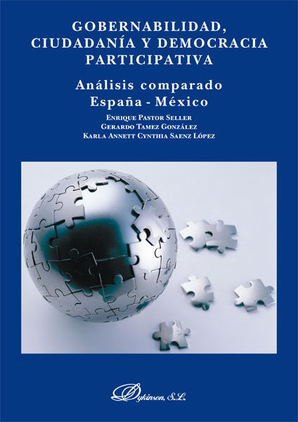 Gobernabilidad, ciudadanía y democracia participativa. Análisis comparado España-México, de Pastor Seller, Enrique | portada 