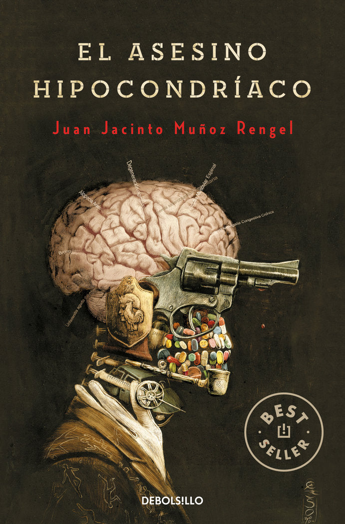 El asesino hipocondríaco, de Muñoz Rengel | portada del libro