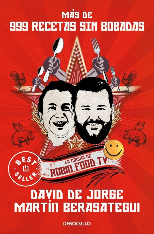Más de 999 recetas sin bobadas, de de Jorge, David | portada del libro