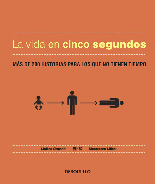 La vida en cinco segundos, de H-57 | portada del libro