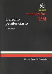 Derecho penitenciario, de CERVELLÃ DONDERIS, VICENTA | portada del libro