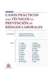 Casos prácticos para técnicos de prevención de riesgos laborales, de CARDONA LLORENS | portada del libro