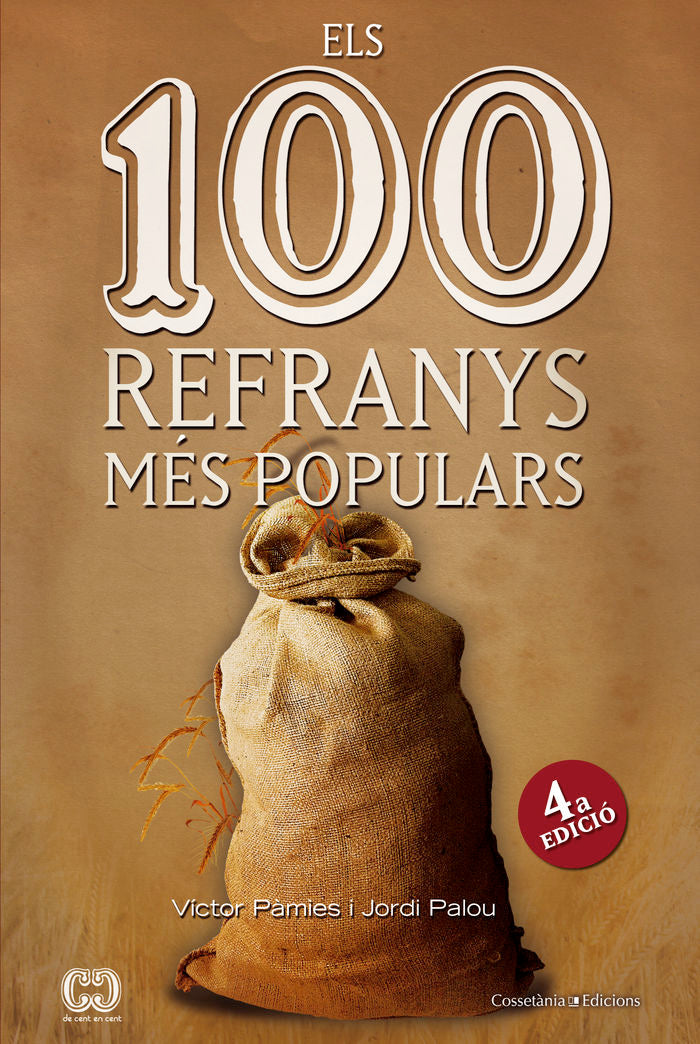 (CAT).15.100 REFRANYS CATALANS MES POPULARS.(CENT EN CENT), de PAMIES, VICTOR | portada del libro