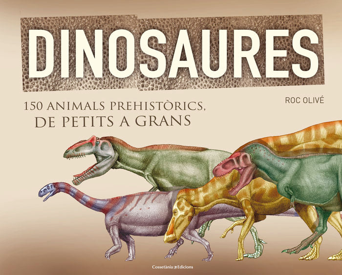 Dinosaures, de Olivé, Roc | portada del libro