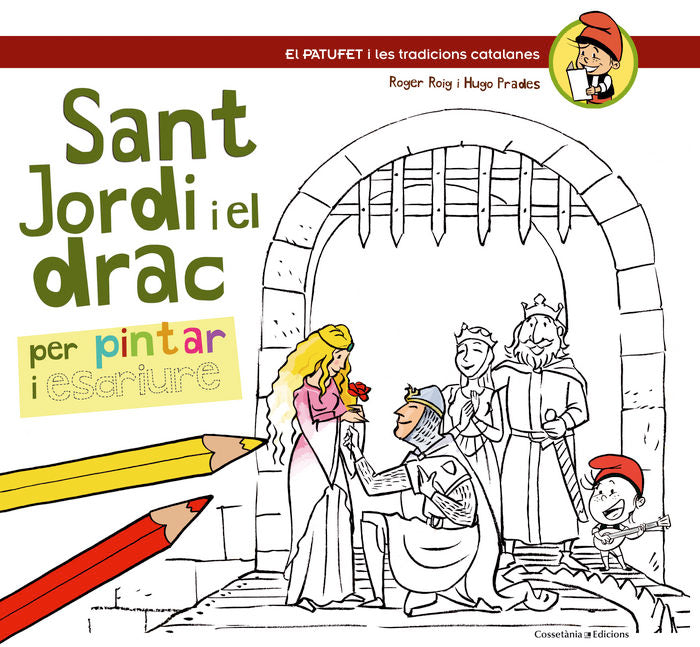 Sant Jordi i el drac, de Roig Cèsar, Roger | portada del libro