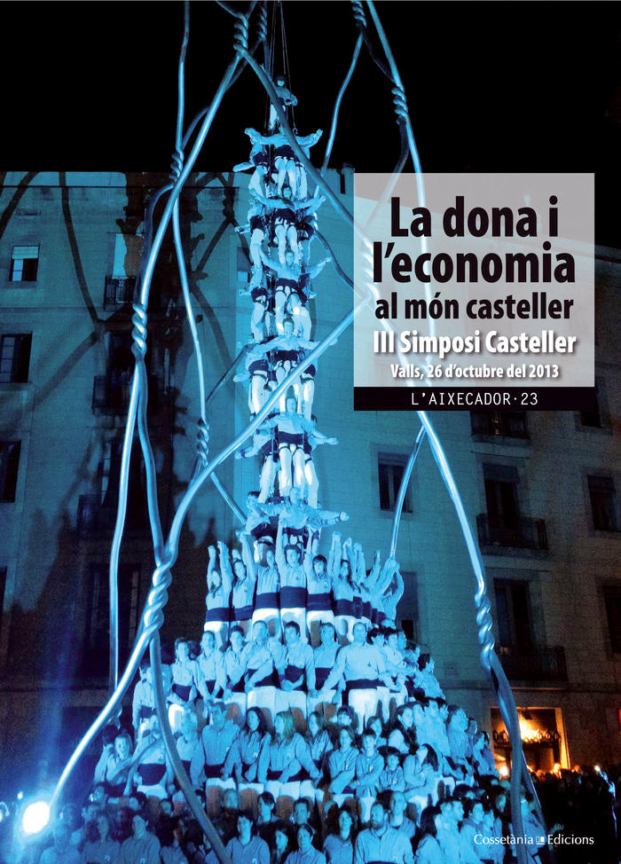 La dona i l'economia en el món casteller | portada del libro