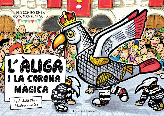 L'àliga i la corona màgica, de Plana Fontanilles, Judit | portada del libro