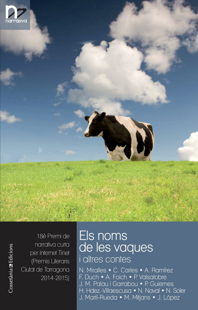 ELS NOMS DE LES VAQUES I ALTRES CONTES, de MIRALLES I PUYOL, NELA | portada del libro