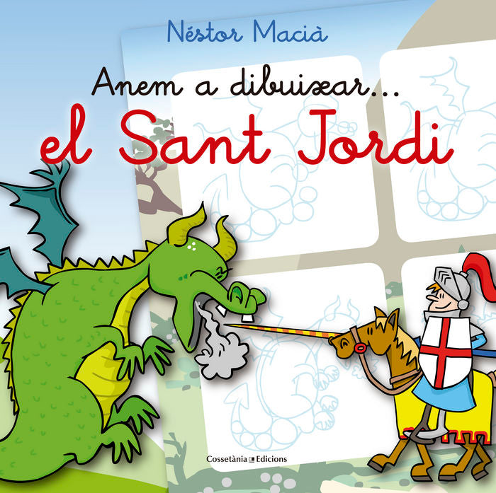 Anem a dibuixar... el Sant Jordi, de Macià Fontanilles, Néstor | portada del libro