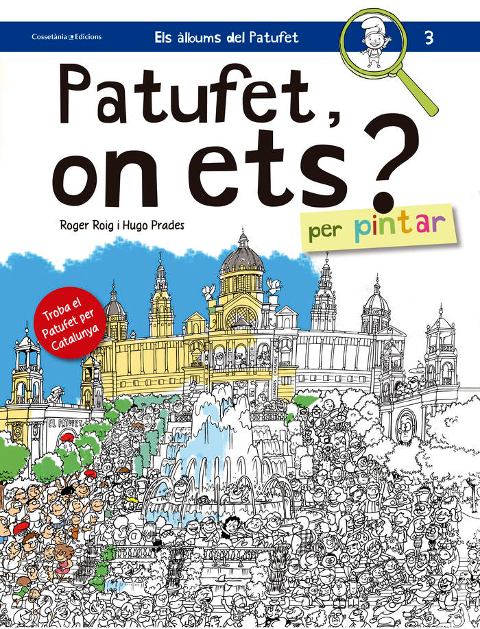 Patufet, on ets? Per pintar, de Roig Prades, Roger | portada del libro