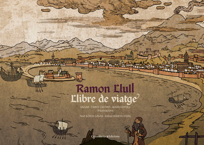 Els viatges de Ramon Llull, de CASAS CODINACH, SÃNIA | portada del libro