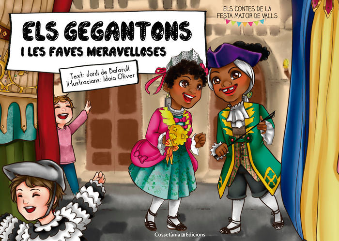 Els Gegantons i les faves meravelloses, de de Bofarull Bertran, Jordi | portada del libro