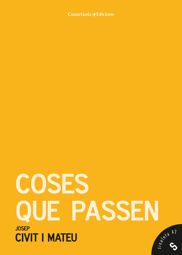 Coses que passen, de CIVIT I MATEU, JOSEP | portada del libro